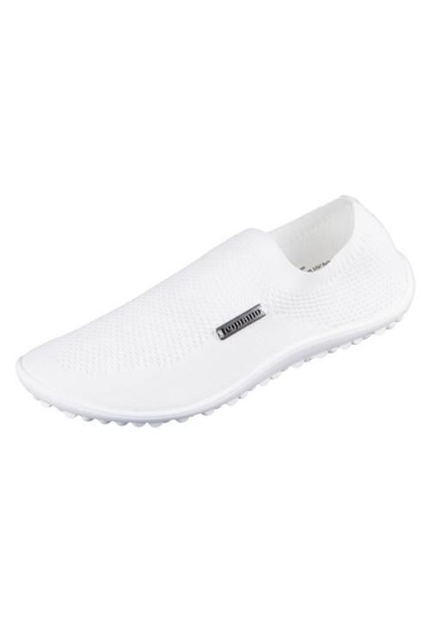 LEGUANO - Buty do chodzenia damskie Leguano Scio. Zapięcie: bez zapięcia. Kolor: biały. Materiał: materiał, syntetyk. Szerokość cholewki: normalna. Sport: turystyka piesza