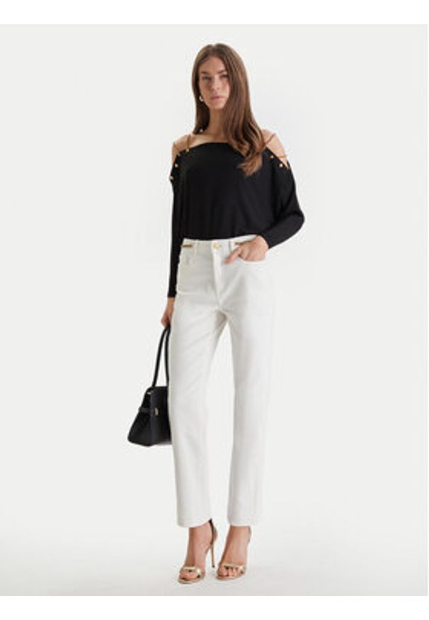 Marciano Guess Jeansy 6RGA01 7455A Biały Regular Fit. Kolor: biały