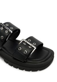 Tommy Jeans Klapki Tjw Buckle Straps Sandal EN0EN02966 Czarny. Kolor: czarny. Materiał: skóra #4