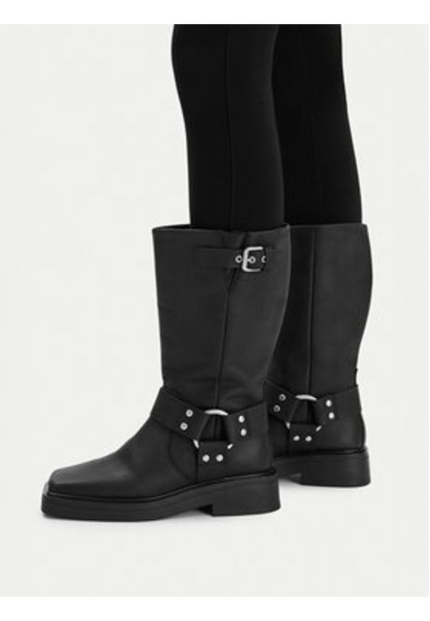 Vagabond Shoemakers Kozaki Eyra 5452-209-21 Czarny. Kolor: czarny. Materiał: skóra