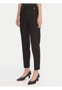Maryley Spodnie materiałowe 25IB52Z/M17/43NE Czarny Regular Fit. Kolor: czarny. Materiał: syntetyk