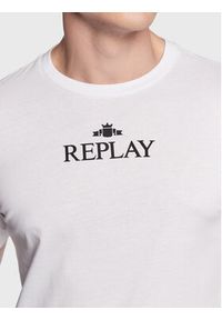 Replay T-Shirt M6473.000.22980P Biały Regular Fit. Kolor: biały. Materiał: bawełna #3