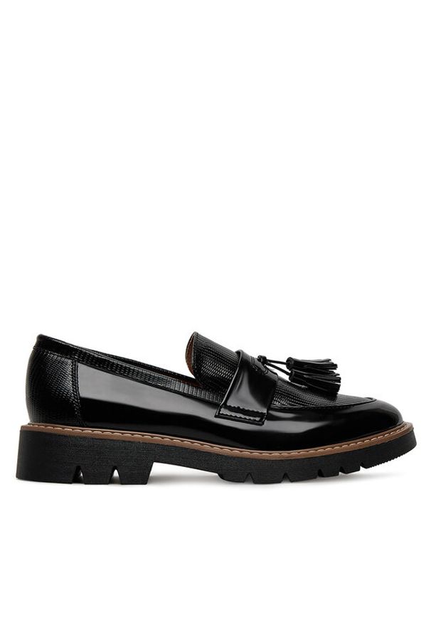Clara Barson Loafersy WS6387-01 Czarny. Kolor: czarny. Materiał: skóra