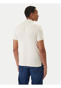 TOMMY HILFIGER - Tommy Hilfiger Polo MW0MW41613 Écru Regular Fit. Typ kołnierza: polo. Kolor: kremowy. Materiał: bawełna #2