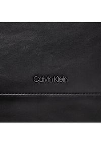 Calvin Klein Torebka Roped K60K609004 Czarny. Kolor: czarny. Materiał: skórzane #7