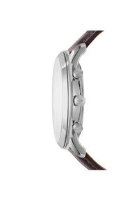 Fossil Zegarek Neutra Chrono FS5380 Brązowy. Kolor: brązowy
