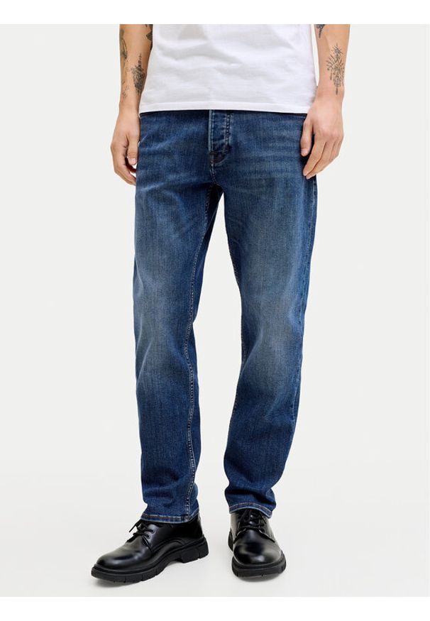 Jack & Jones Jeansy Mike 12289829 Niebieski Tapered Fit. Kolor: niebieski