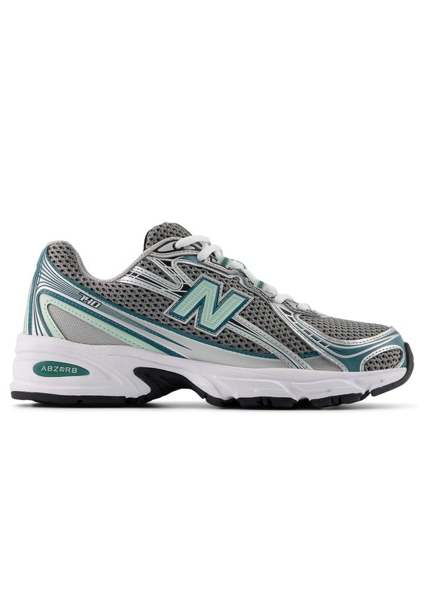 Buty unisex New Balance U740NC2 – szare. Kolor: szary. Materiał: materiał, syntetyk. Szerokość cholewki: normalna. Sezon: lato. Sport: turystyka piesza