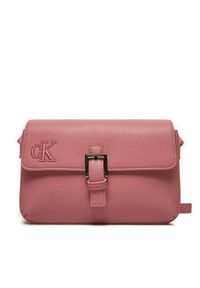 Calvin Klein Jeans Torebka IU0IU00689 Różowy. Kolor: różowy. Materiał: skórzane