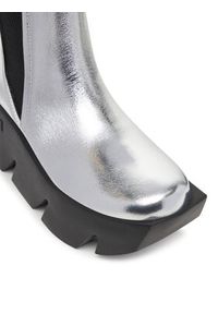 United Nude Botki Bull Chelsea 1096014116 Srebrny. Kolor: srebrny. Materiał: skóra #4