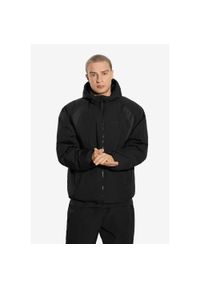 Kurtka turystyczna męska Prosto Contrast przejściowa. Kolor: czarny #1