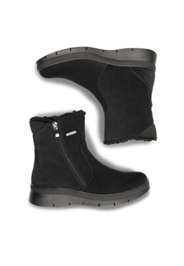 Go Soft Botki INES WS5921-03 Czarny. Kolor: czarny. Materiał: skóra