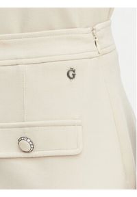 Guess Spódnica mini W6RD57 KCMU2 Beżowy Classic Fit. Kolor: beżowy. Materiał: syntetyk #3