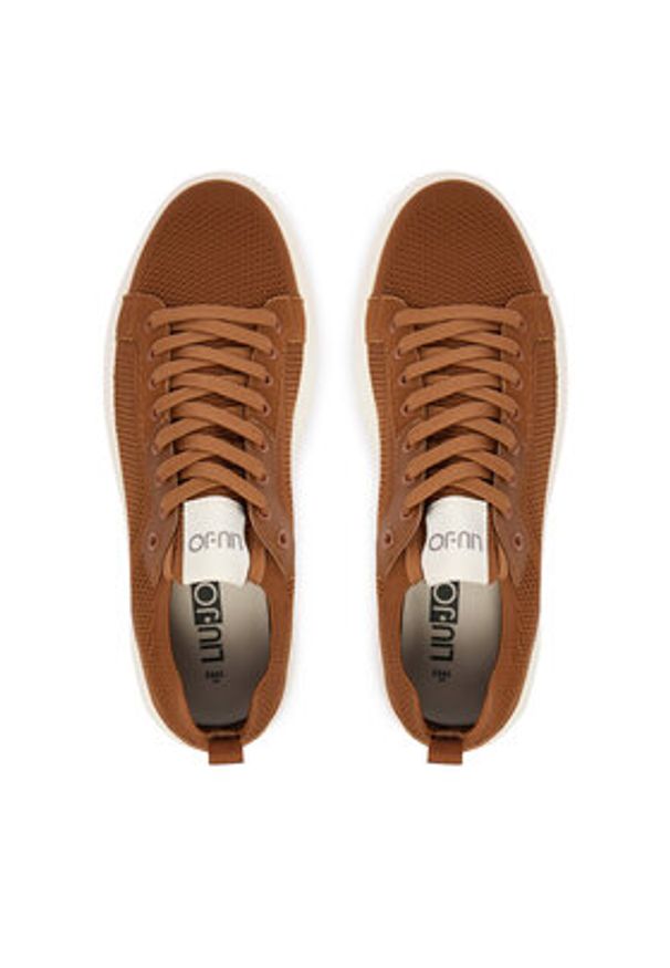 Liu Jo Sneakersy 7B6011 TX145 Brązowy. Kolor: brązowy. Materiał: materiał