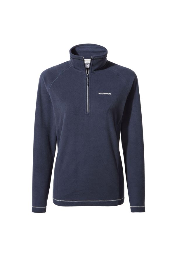 CRAGHOPPERS - Polar Damski Suwak Do Połowy Miska VI. Kolor: niebieski. Materiał: polar. Sezon: zima. Sport: narciarstwo