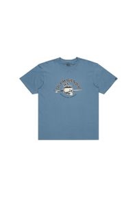 Quiksilver - Koszulka z krótkim rękawem dla Mężczyzn SKULL LINES Niebieski. Kolor: niebieski. Materiał: jersey, bawełna. Długość rękawa: krótki rękaw. Długość: krótkie. Wzór: nadruk