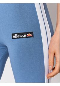 Ellesse Legginsy Ashan SGK13354 Niebieski Slim Fit. Kolor: niebieski. Materiał: bawełna