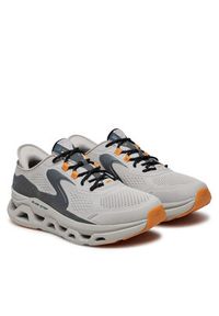 skechers - Skechers Sneakersy 232921/GYCC Szary. Kolor: szary. Materiał: materiał