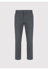 Pako Lorente - PAKO LORENTE - Grafitowe spodnie męskie. Kolor: szary. Materiał: poliester, wiskoza, elastan. Wzór: gładki. Sezon: zima, jesień. Styl: klasyczny #7