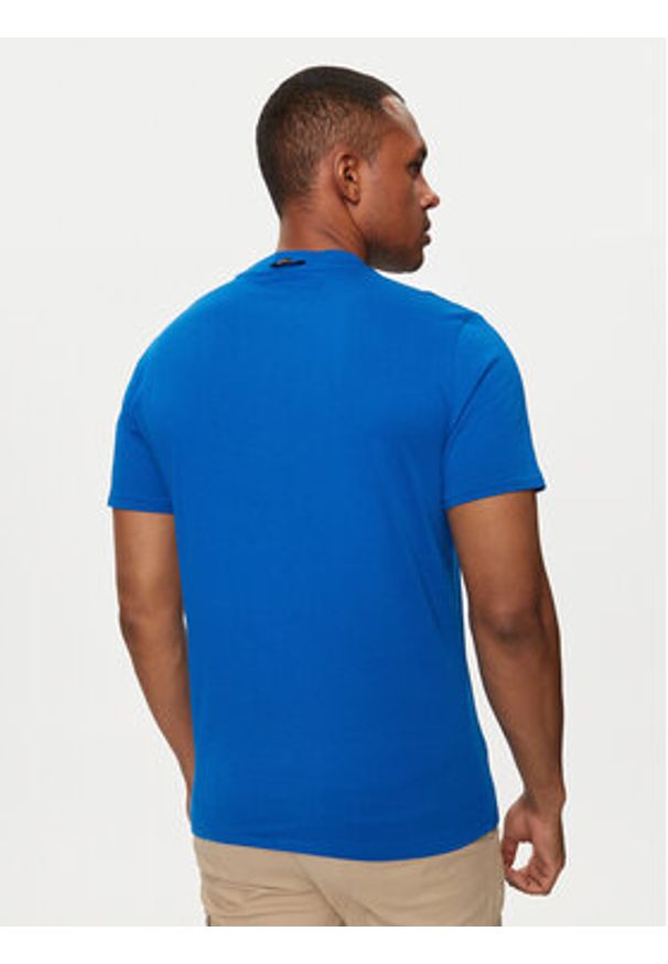 Napapijri T-Shirt S-Turin NP0A4HQG Niebieski Regular Fit. Kolor: niebieski. Materiał: bawełna