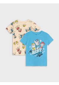 Sinsay - Koszulki 2 pack PAW Patrol - wielobarwny. Materiał: bawełna. Wzór: nadruk #1