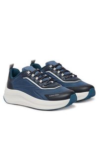 Calvin Klein Sneakersy HM0HM02224 Niebieski. Kolor: niebieski. Materiał: materiał #5