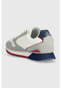 U.S. Polo Assn. sneakersy NOBIL kolor biały. Nosek buta: okrągły. Zapięcie: sznurówki. Kolor: biały. Materiał: guma #5