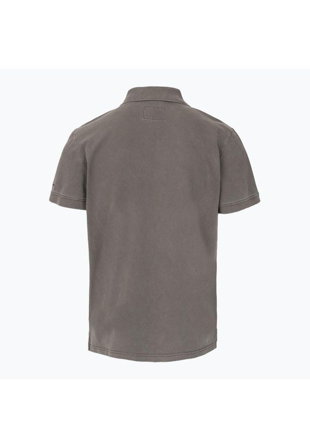 PITBULL - Koszulka polo męska Pitbull Washed Polo. Typ kołnierza: polo. Kolor: brązowy
