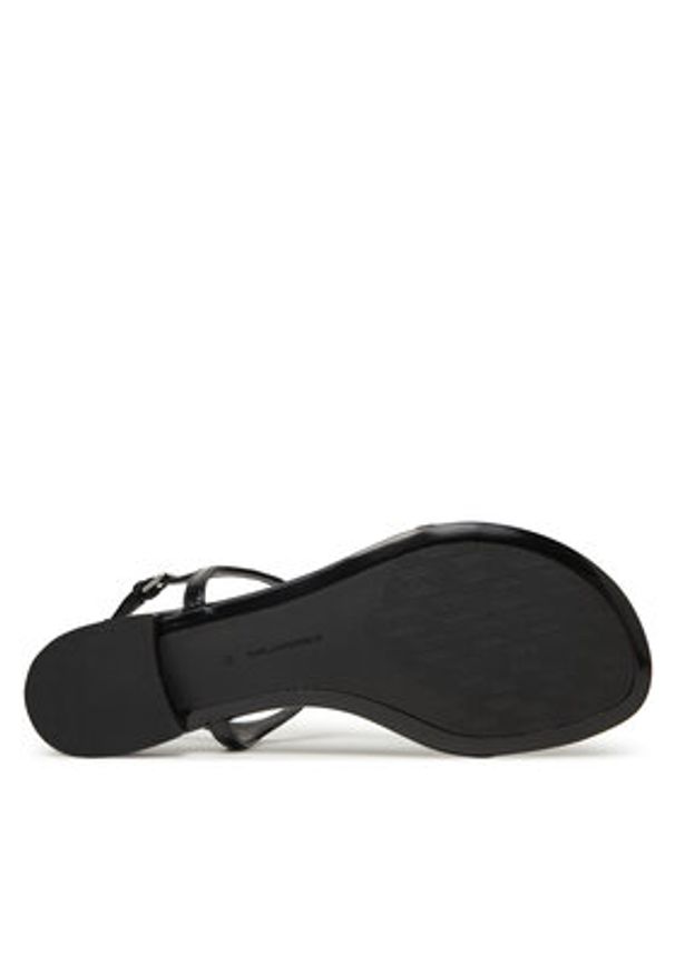 Karl Lagerfeld - KARL LAGERFELD Sandały KL82515 Czarny. Kolor: czarny. Materiał: skóra