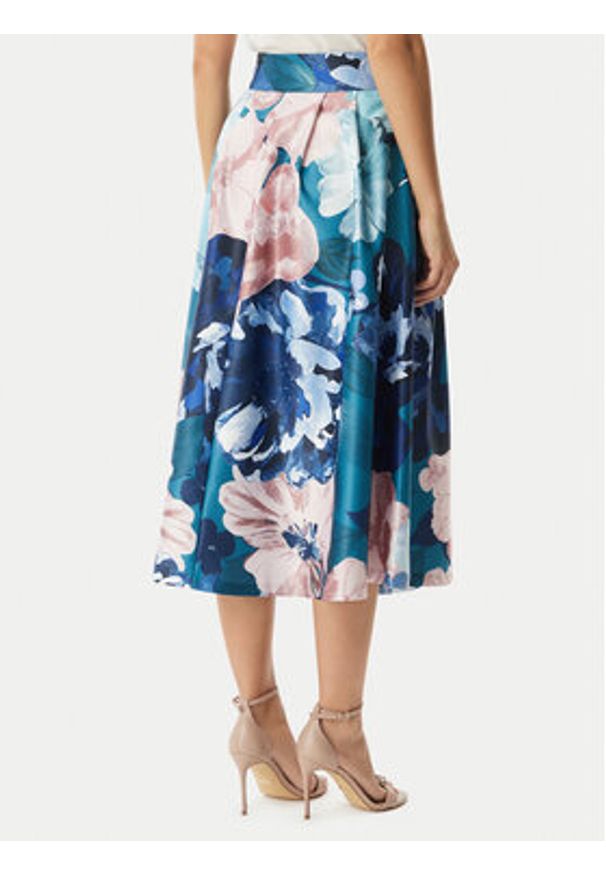 Rinascimento Spódnica trapezowa CFC0128630003 Niebieski Regular Fit. Kolor: niebieski. Materiał: syntetyk