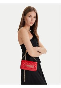 Love Moschino - LOVE MOSCHINO Torebka JC5681PP0NLA0500 Czerwony. Kolor: czerwony. Materiał: skórzane #4