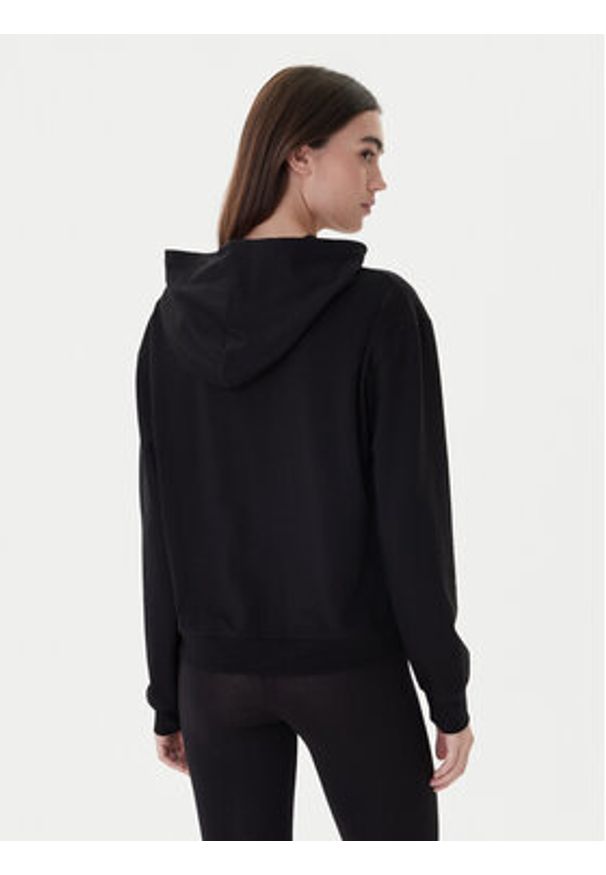 Hugo Bluza 50490594 Czarny Relaxed Fit. Kolor: czarny. Materiał: bawełna