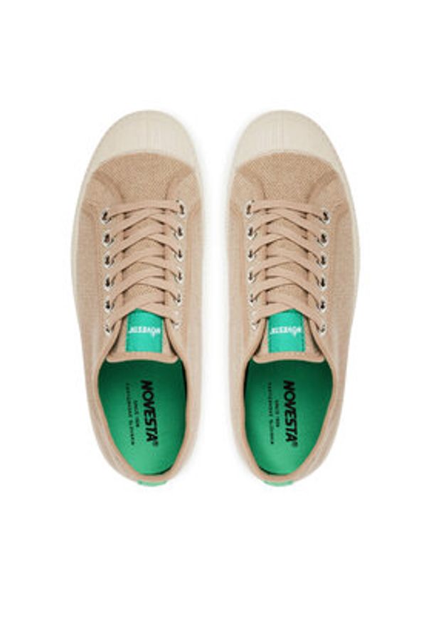 Novesta Trampki Star Master Hemp N472009-BEI87Y123 Beżowy. Kolor: beżowy. Materiał: materiał