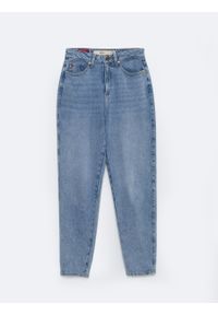 Big-Star - Jeansy damskie mom jeans z kolekcji Authentic niebieske Silla 120. Okazja: na co dzień. Stan: podwyższony. Kolor: niebieski. Styl: klasyczny, casual #8