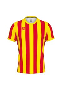 ERREA - Koszulka Errea Strip. Kolor: czerwony, wielokolorowy, żółty. Sport: piłka nożna #1