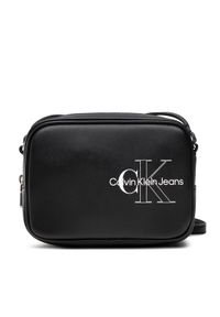 Calvin Klein Jeans - Calvin Klein Performance Torebka Sculpted Camera Bag Two Tone K60K609312 Czarny. Kolor: czarny. Materiał: skórzane