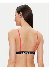 Calvin Klein Swimwear Góra od bikini KW0KW02507 Czerwony. Kolor: czerwony. Materiał: syntetyk