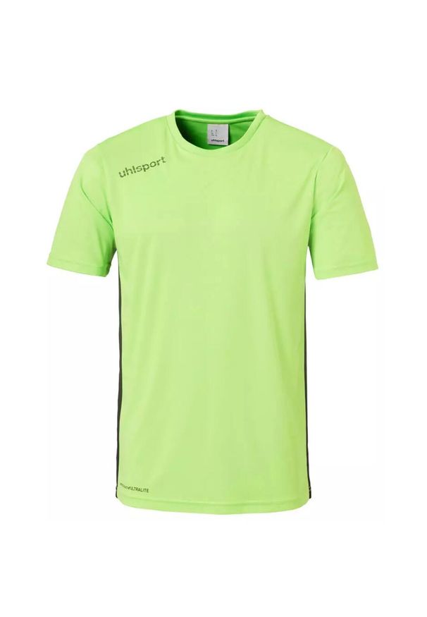 UHLSPORT - Jersey Uhlsport Essential. Kolor: zielony, czarny, wielokolorowy. Materiał: jersey. Sport: fitness