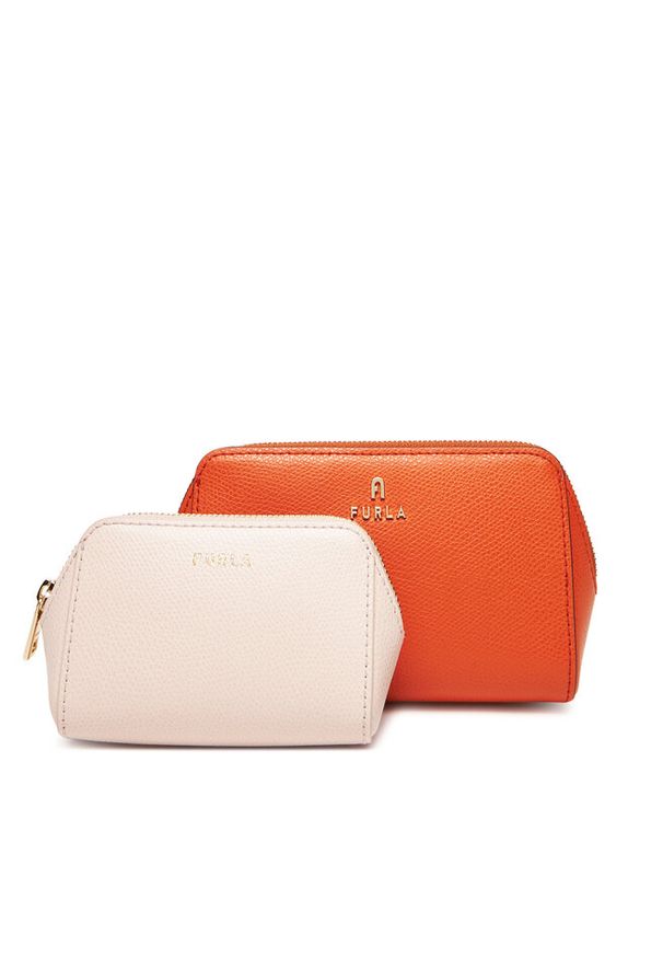 Zestaw kosmetyczek Furla. Wzór: kolorowy