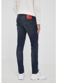 Hugo jeansy męskie. Kolor: niebieski #4