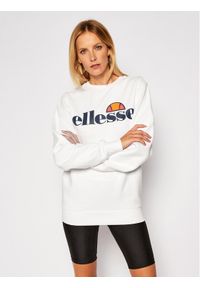 Ellesse Bluza Agata SGS03238 Biały Regular Fit. Kolor: biały. Materiał: bawełna