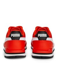 Buty Puma St Runner v3 Mesh Jr 385510 17 czerwone. Kolor: czerwony. Materiał: mesh. Szerokość cholewki: normalna