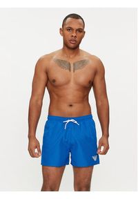 Emporio Armani Underwear Szorty kąpielowe 211752 4R438 03233 Niebieski Regular Fit. Kolor: niebieski. Materiał: syntetyk #3