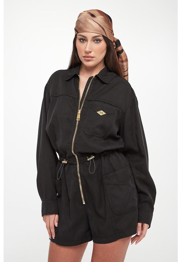 Elisabetta Franchi - Kombinezon damski z lyocellu ELISABETTA FRANCHI