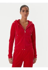 Juicy Couture Bluza Madison JCWAS225306 Czerwony Slim Fit. Kolor: czerwony. Materiał: syntetyk #1
