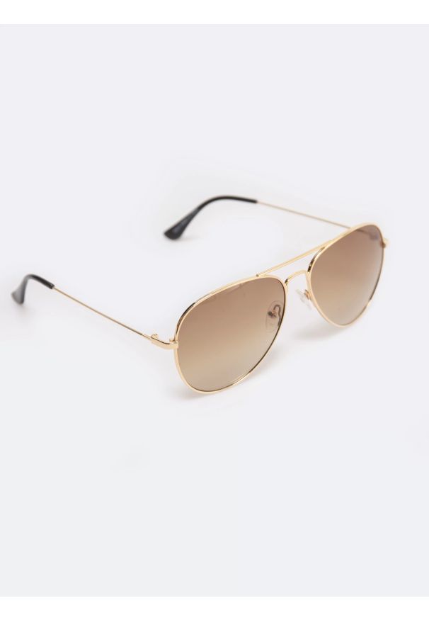 Big-Star - Okulary przeciwsłoneczne unisex brązowe Relios 803. Kolor: brązowy