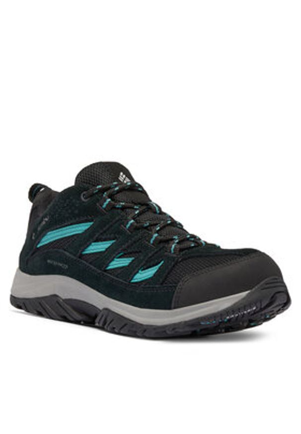 columbia - Columbia Trekkingi Crestwood Waterproof 2099881 Czarny. Kolor: czarny. Materiał: materiał