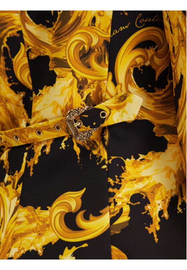 Versace Jeans Couture Marynarka 80HAQ702 NS756 Czarny Regular Fit. Kolor: czarny. Materiał: syntetyk