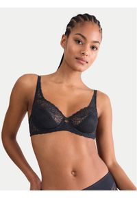 Triumph Biustonosz z fiszbiną Amourette Graphic 10229007 Czarny. Kolor: czarny. Materiał: syntetyk #1