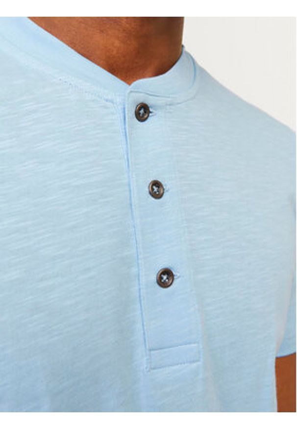 Jack & Jones - Jack&Jones T-Shirt Jprblunixs 12257965 Niebieski Slim Fit. Kolor: niebieski. Materiał: bawełna